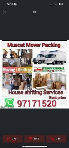 Muscat Move r Packer tarspot loading unloading and carpenters. . 0