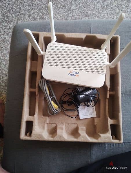Omantel Huawei modem router 1