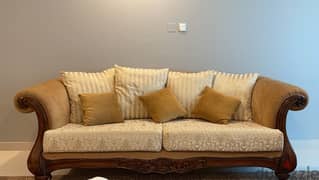 7-Seater 3-Piece Sofa Set for Sale - Excellent Condition!