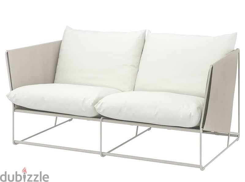 Havsten Two Seater Ikea Sofa 0