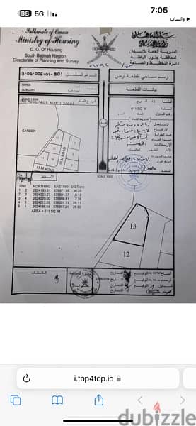 للبيع أرضين شبك في بركاء (البله ) 0