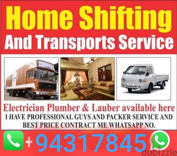 House shiffting office shiffting furniture fixing transport 0