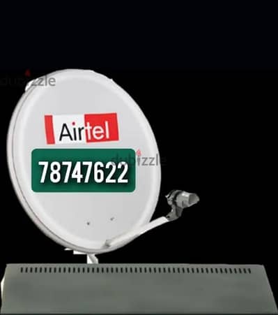 dish fixing receivers fixing and LED fixing Nile set Arab set Airtel