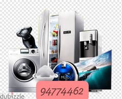 AC refrigerator and freezer  automatic washing machine