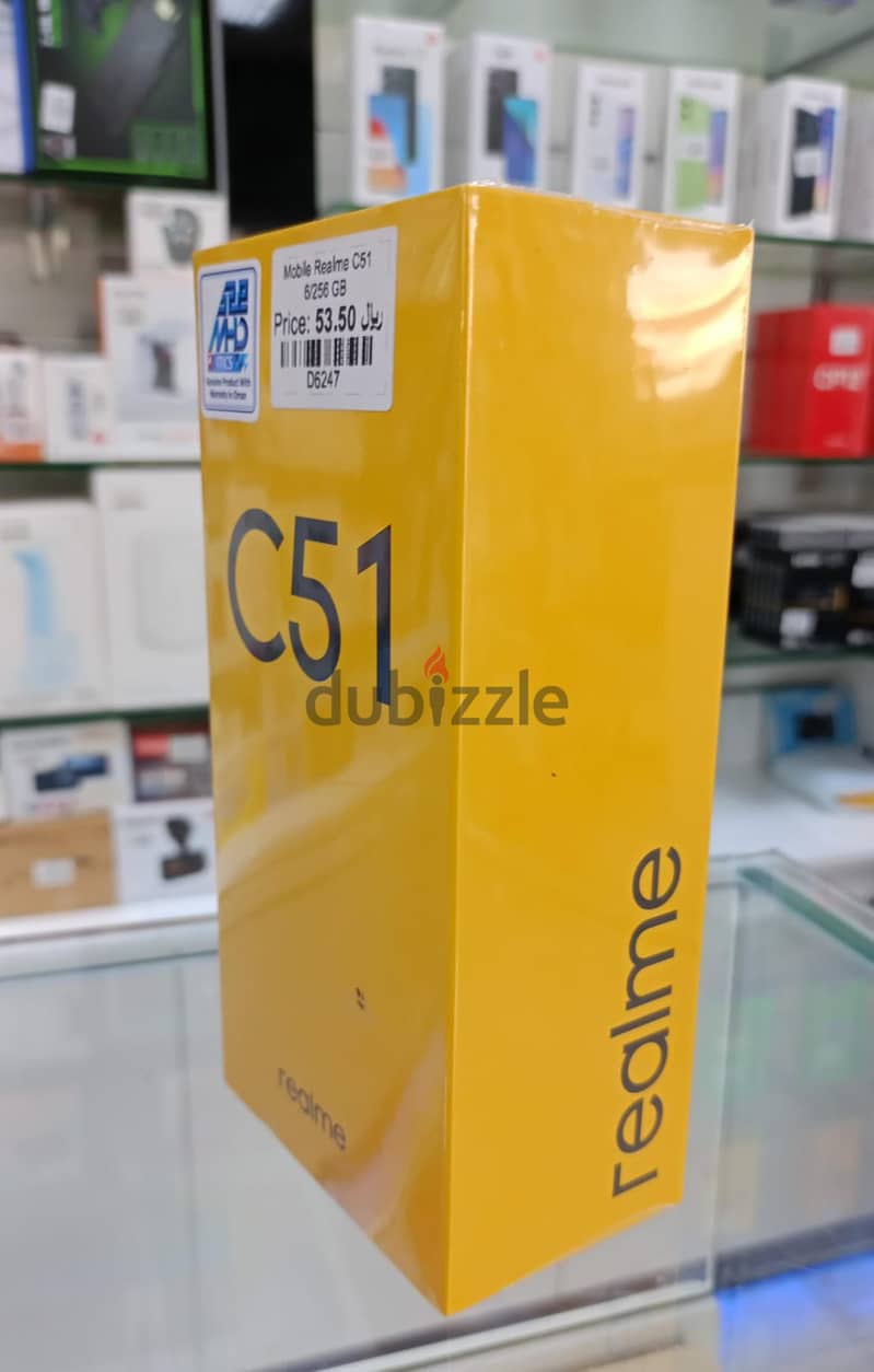 Mobile Realme C51 Smartphone 6GB/256GB - Brand New 1