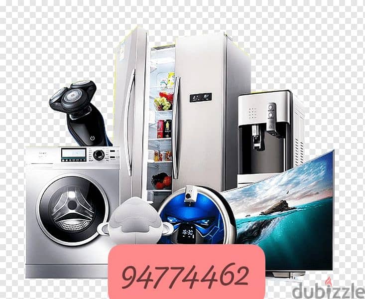 AC refrigerator and freezer  automatic washing machine 0