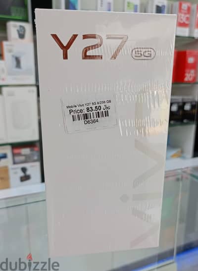 Vivo Y27 5G Smartphone 8GB/256GB - Brand New