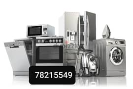 Maintenance automatic washing machine and refrigerator