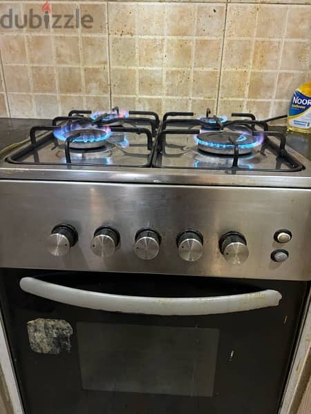 Daewoo Cooking range 4 burner with grill function 3