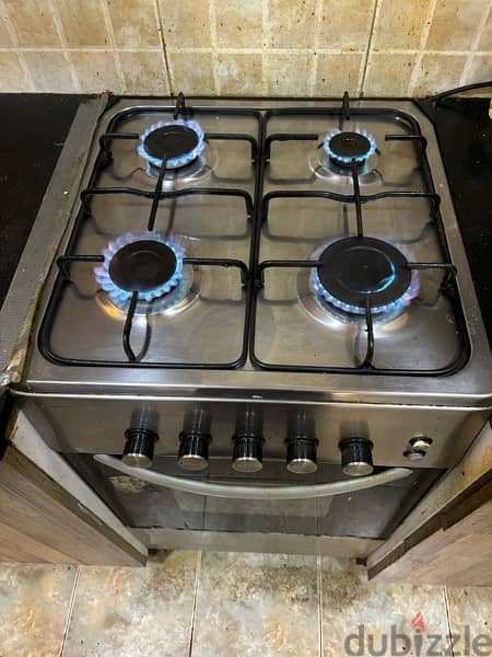 Daewoo Cooking range 4 burner with grill function 4