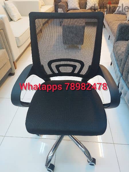 new office chairs without delivery 1 piece 15 rial 0