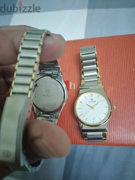 brandnew original couple watch titan 5