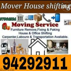 Muscat Mover packer shiffting carpenter furniture TV curtains fixing