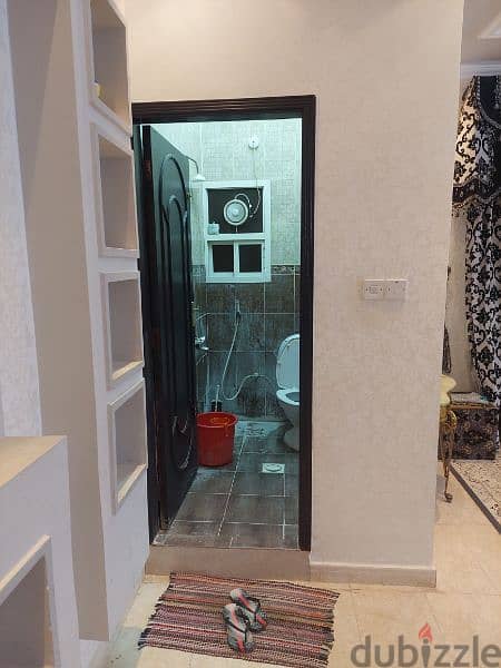2 bed hal kitchen 2 bath room flate for daily rent in salalah daharez 3