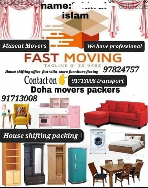 Movers And Packers profashniol Carpenter Furniture fixing transport 0