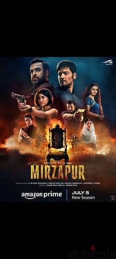 AMAZON Prime Mirzapur season3 available in 1.8 rials only 1 month 0