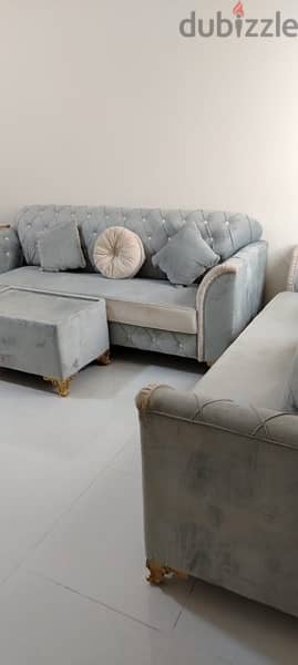 Sofa set 3+1+ Less used,96476006 0