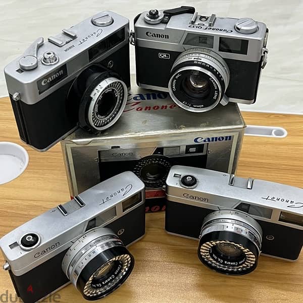 4 Canon cameras 1