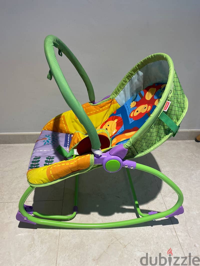 Baby hug 3-in-1 swinger and rocker 1