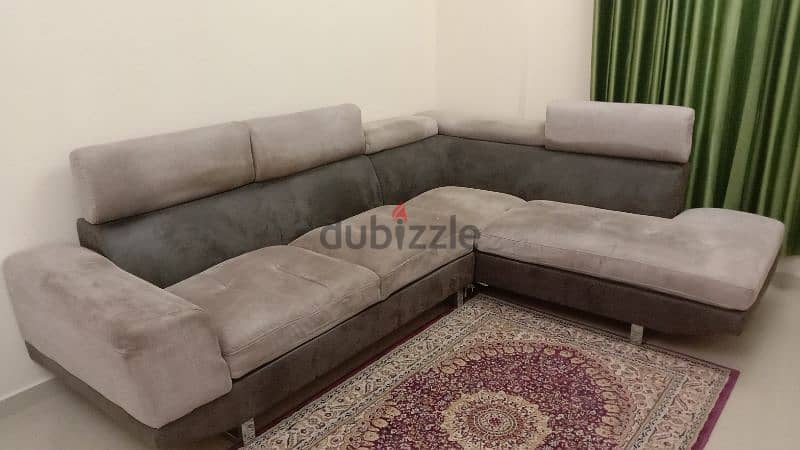 L shape Sofa in good condition for urgent sell. 0