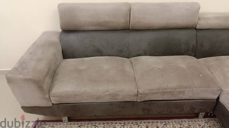 L shape Sofa in good condition for urgent sell. 1