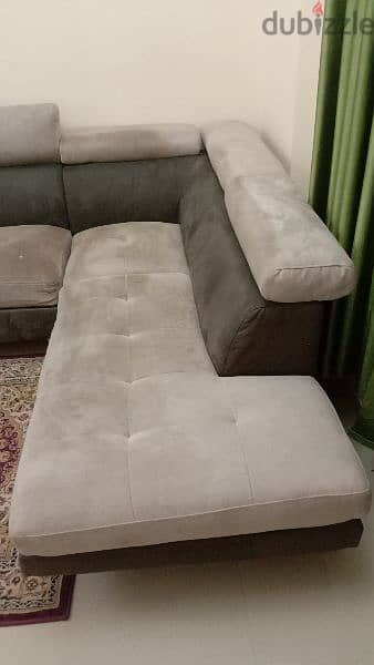L shape Sofa in good condition for urgent sell. 2