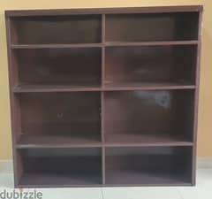 Sturdy Books/Things Shelf- Brown colour-Thick PLYWOOD