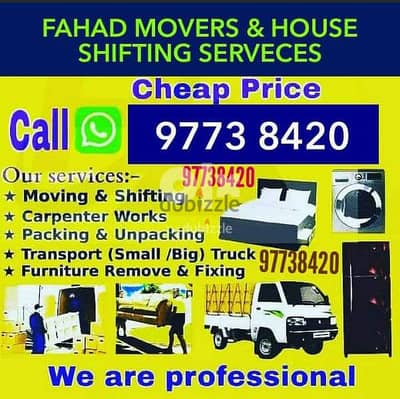 muscat furniture house shiftingg low price