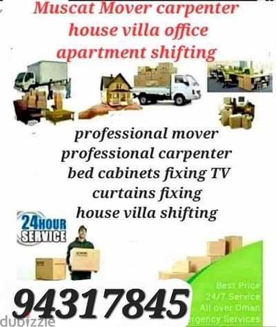 h muscat furniture house shiftingg low price