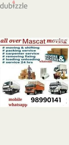 home Muscat Mover and Packer tarspot  and carpenters sarves