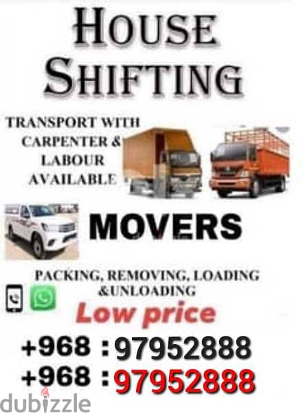 M O V E R H O U S E = S H I F T I N G Transport loading unloading 0