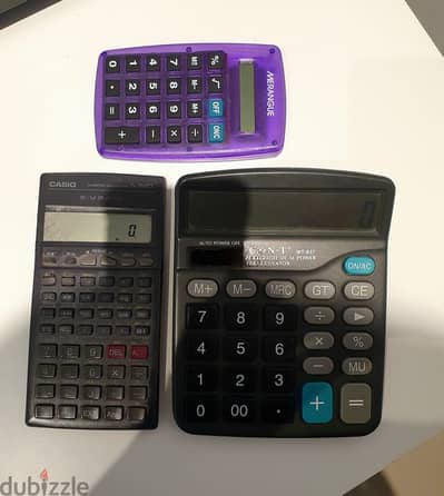 Scientific  calculater -solar battery desk calculater all