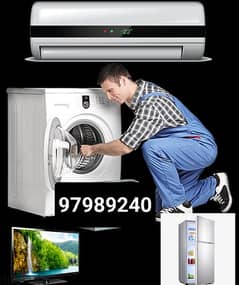 AC AUTOMATIC WASHING MACHINE AND fridge nsudevdhjrejbd