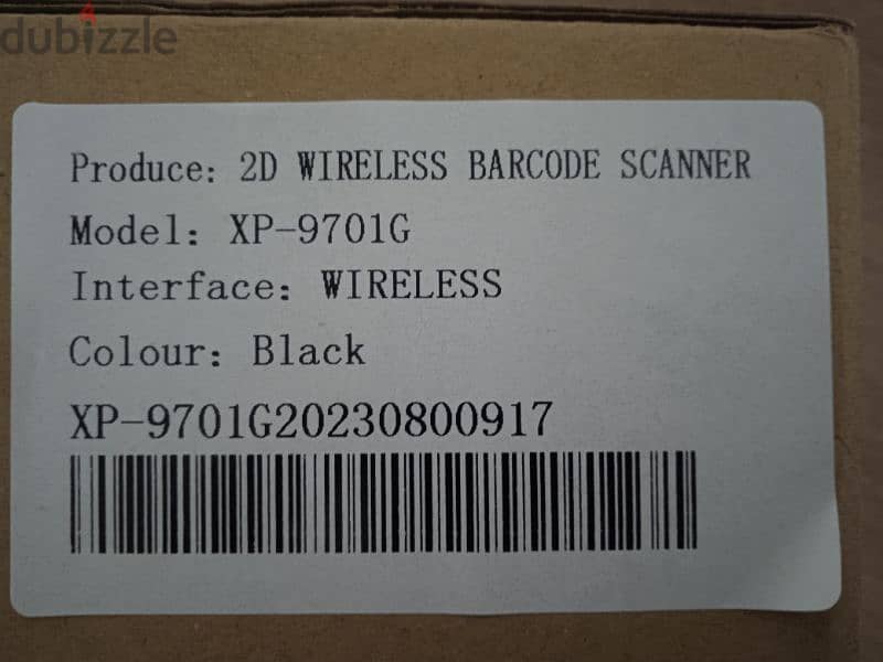 Wireless & USB barcode scanner for sale 0