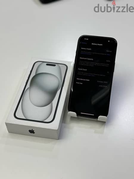 iPhone 15-128GB | 23-06-2025 apple warranty | 100% battery | good 0