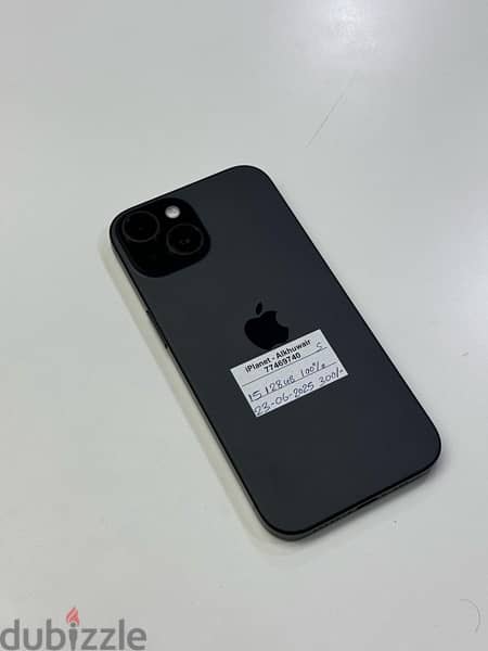 iPhone 15-128GB | 23-06-2025 apple warranty | 100% battery | good 2