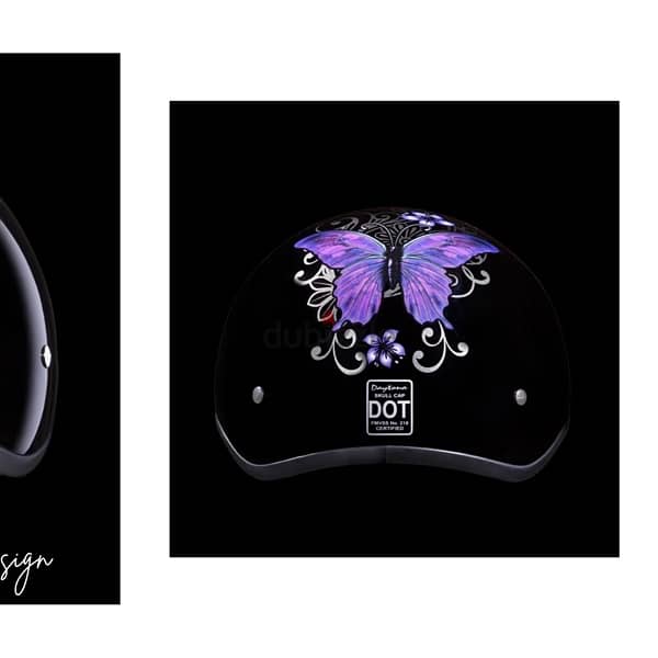 D. O. T approved women helmets 8