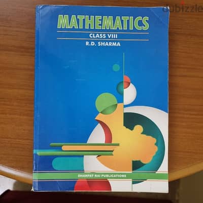 RD sharma book 8th class