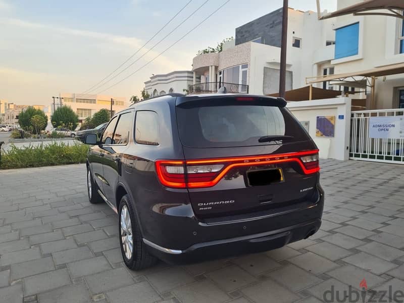 Dodge Durango 2016 V6 Oman car GCC 4