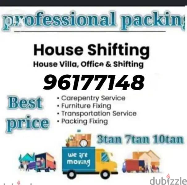 House shiffting office shiffting furniture fixing transport 0