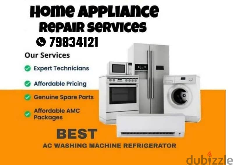 BEST FIX AC FRIDGE WASHING MACHINE SERVICE &REPAIR INSTALL 0