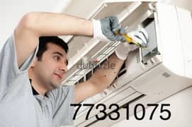 Air conditioning service and maintenance work