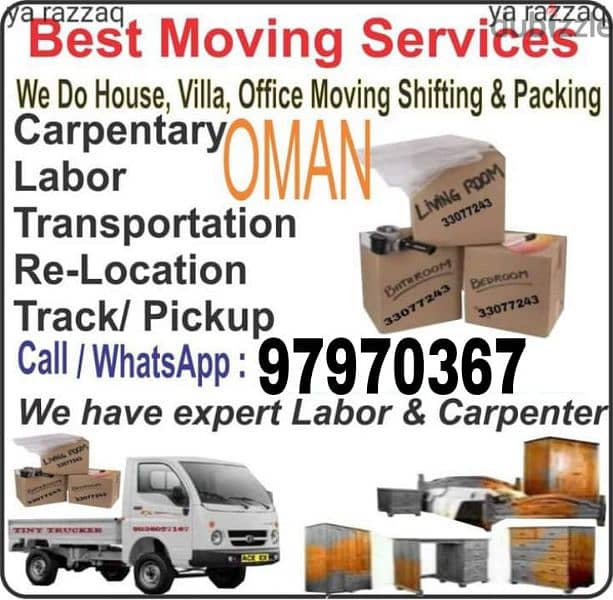 movers and Packers and transportation service dhgs 0