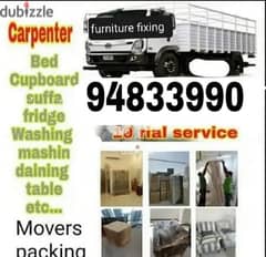 Truck for rent all Muscat House shifiing villa office transport