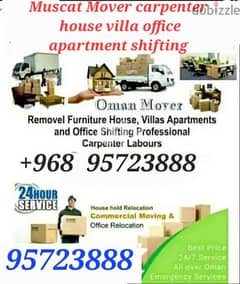 Muscat Mover carpenter house shiffting TV curtains furniture fixing