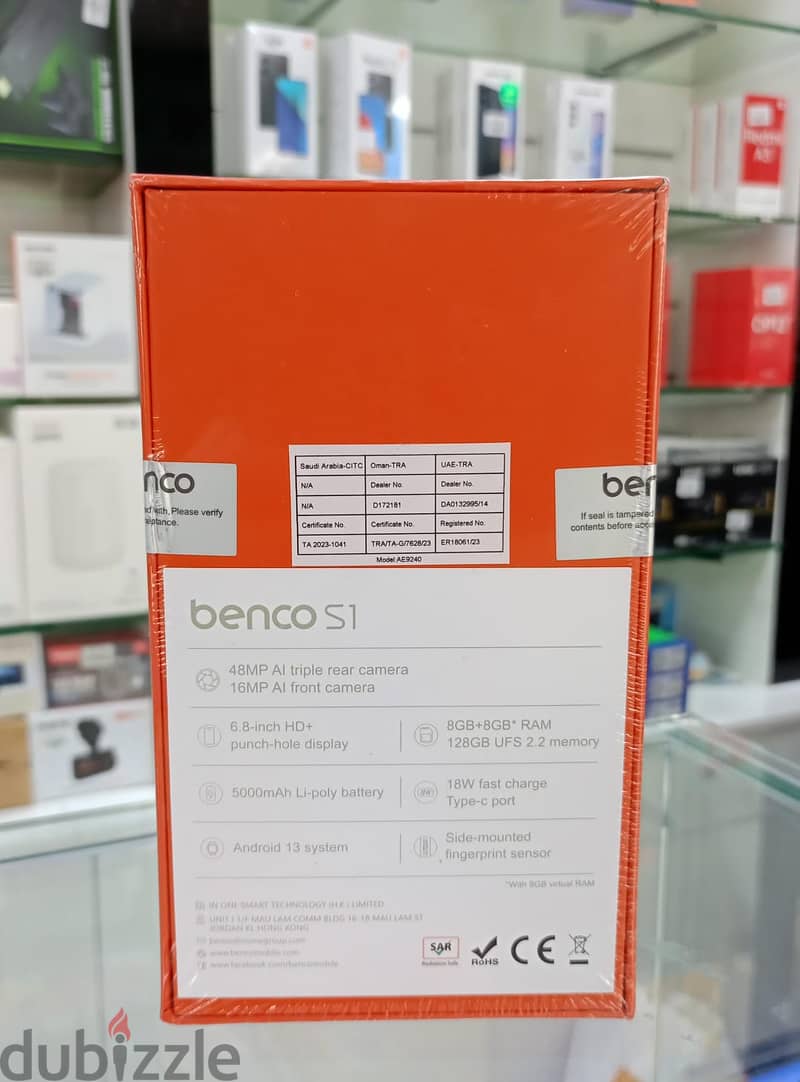 Mobile Benco S1 Smartphone 8GB Ram 128GB Storage 1