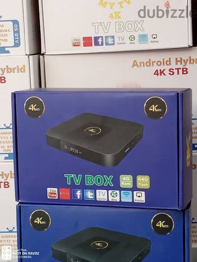 Android box 4K dual band subscription 1 year