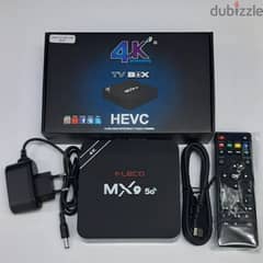 New 4k Android box with 1 year subscription all countries