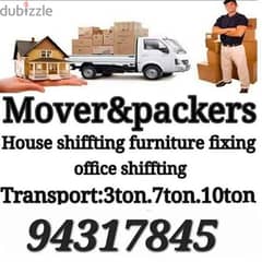 Muscat Mover carpenter house shiffting TV curtains furniture fixing 0