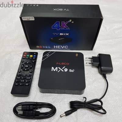 Android box 4K dual band subscription 1 year